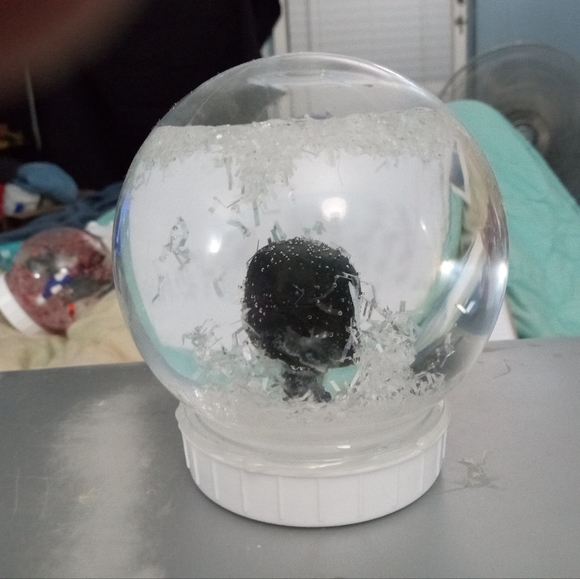 Handmade Marvel Venom Plastic Snow Globe - Picture 3 of 6